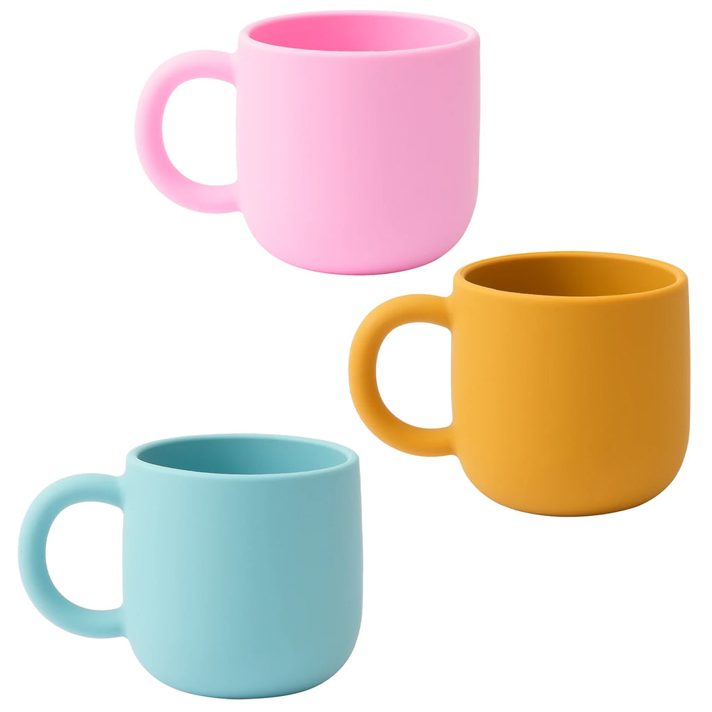Silicone Baby Feeding Cup with Handle | 200ml | BPA-Free