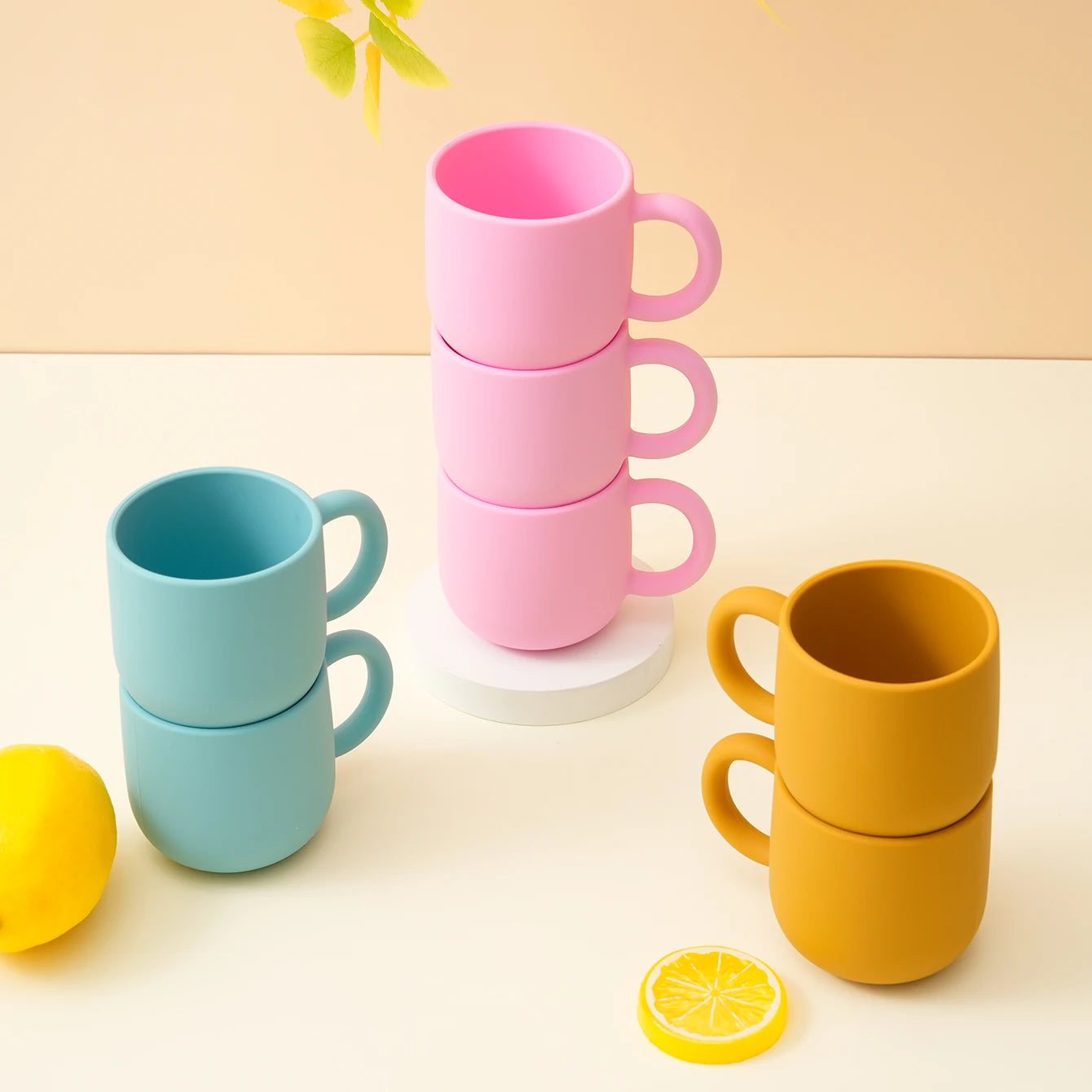 Silicone Baby Feeding Cup with Handle | 200ml | BPA-Free