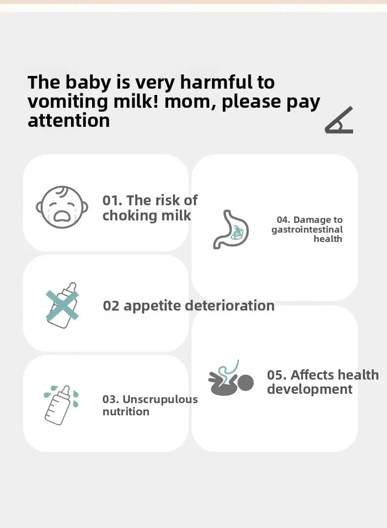 Anti-Reflux Pillow for Newborns Baby Feeding  Lying-Down Feeding Pillow Infant Anti-Spit-Up Pillow Anti-Reflux Slope