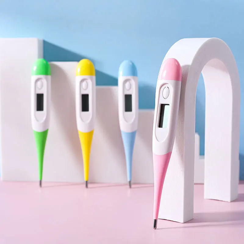 Digital Baby Thermometer | Soft Tip | Forehead, Mouth & Armpit Use
