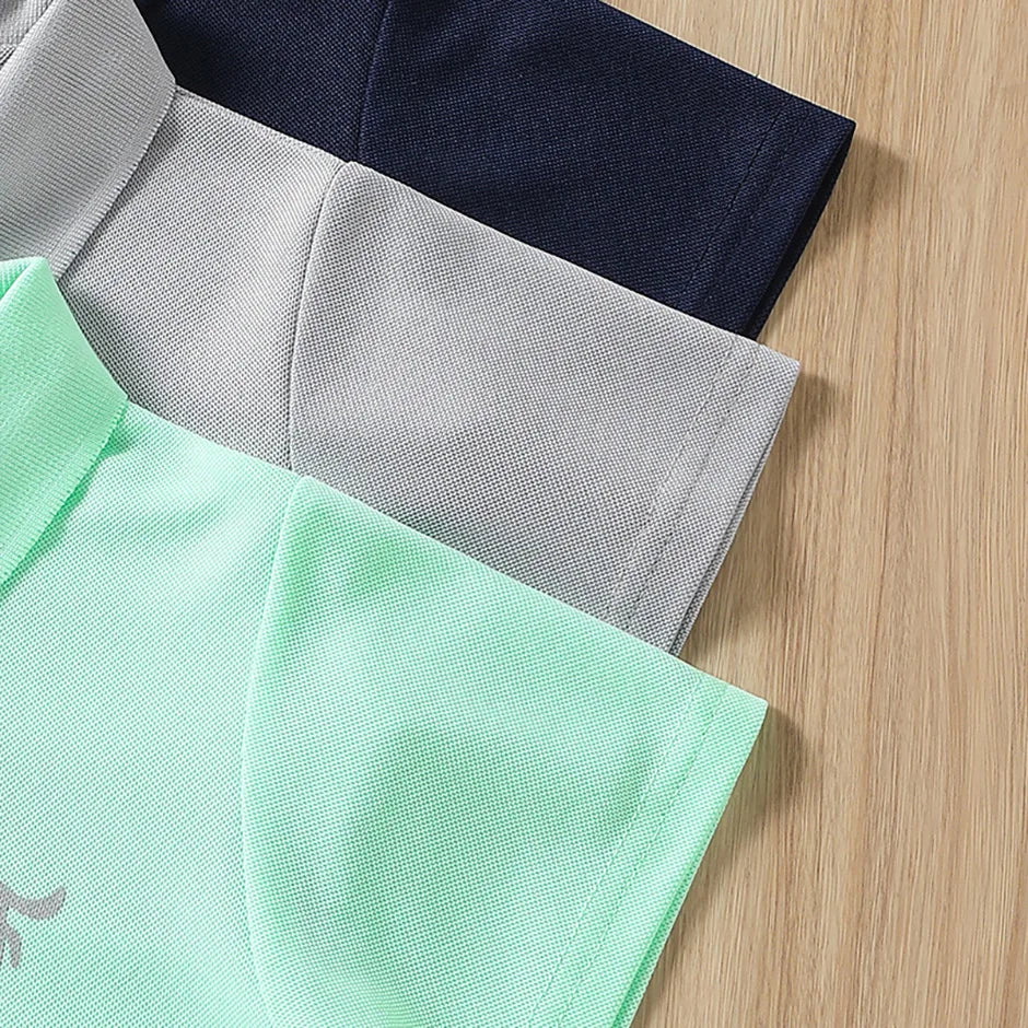 Boys 3-Piece Polo Shirt Set (1-10 Years)
