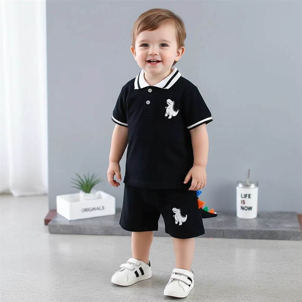 Baby Boy Dinosaur 2-Piece Summer Set (0-5 Years)