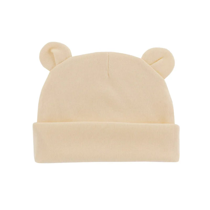 Baby Bear Hat | Soft Cotton | Newborn & Infant | Unisex