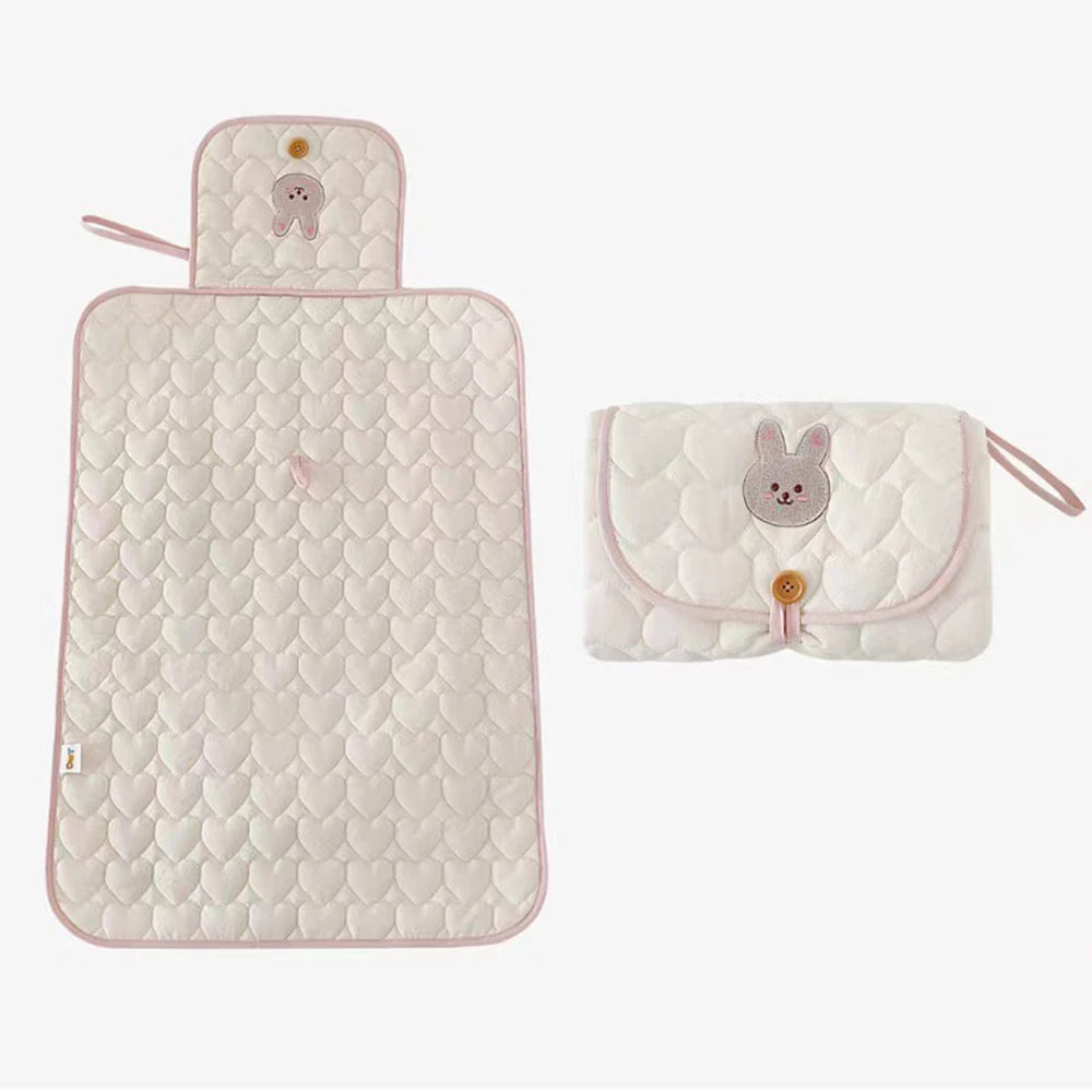 Foldable Portable Baby Changing Mat | Waterproof Diaper Changing Pad for Newborns