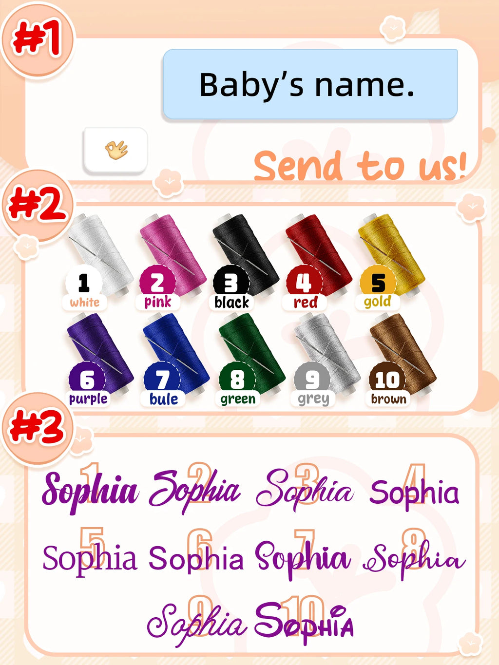 Personalised Soft Plush Baby Blanket with Name – Custom Newborn Gift