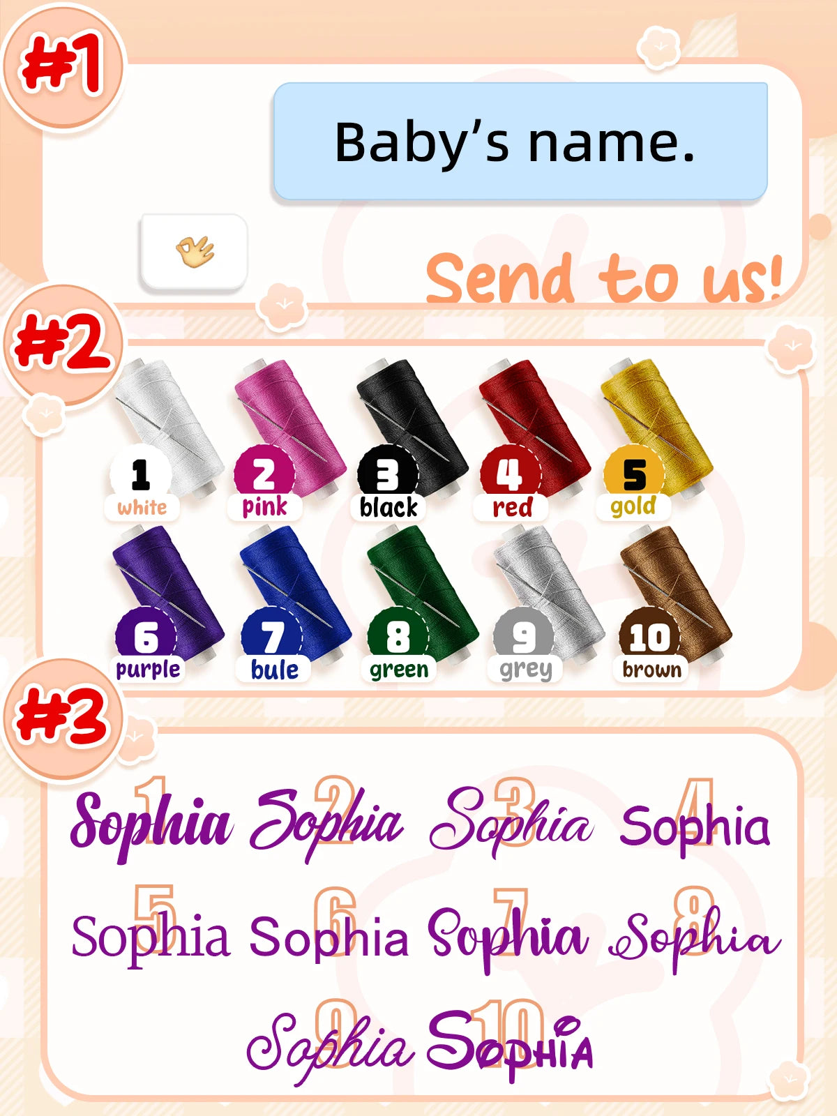 Personalised Soft Plush Baby Blanket with Name – Custom Newborn Gift