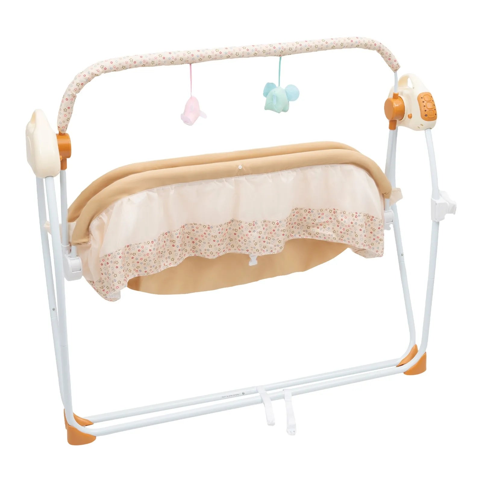 Electric Baby Cradle Swing with Bluetooth, 5 Speeds & Mosquito Net | 0–18 Months