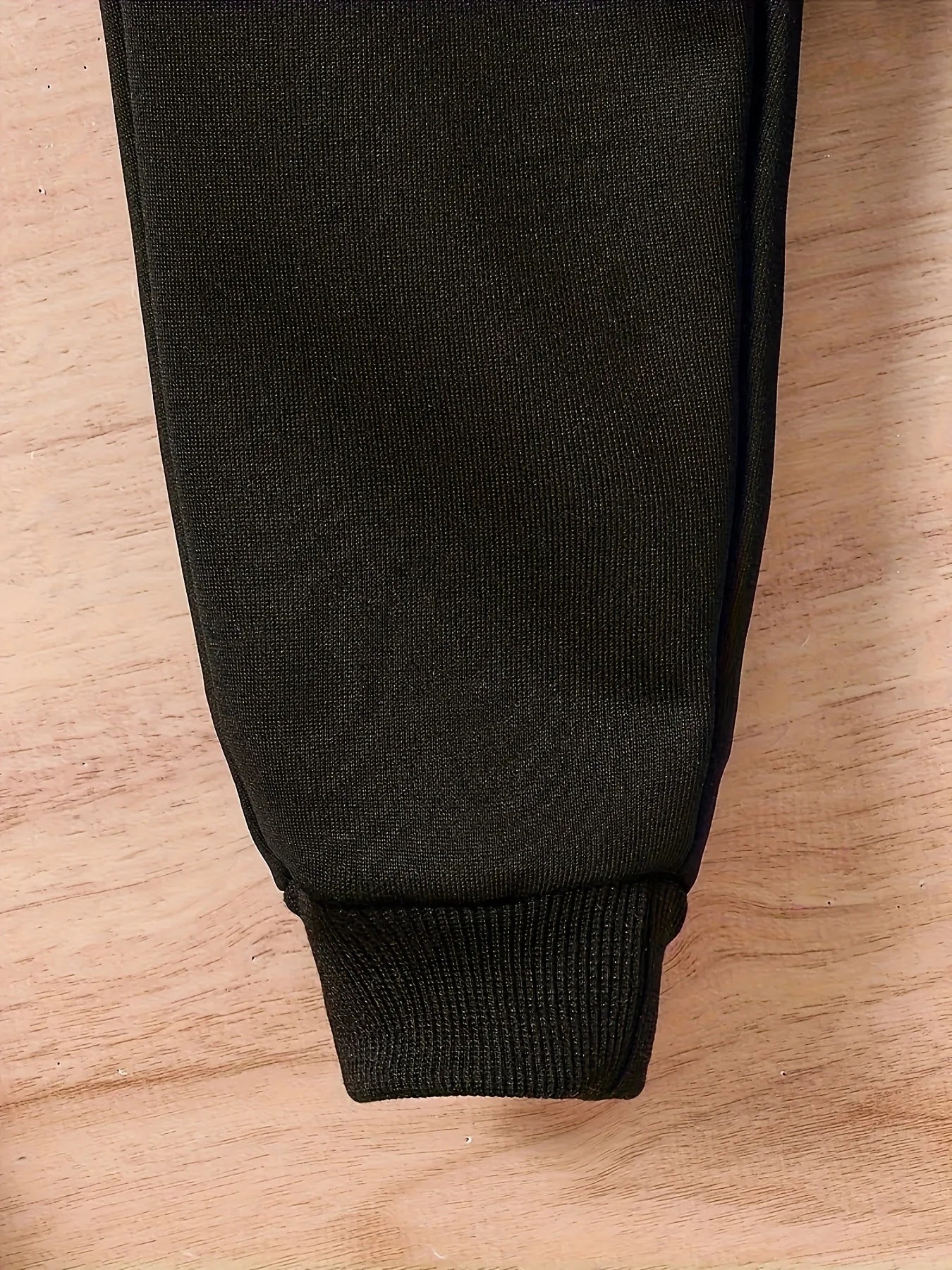 Baby boy letter pattern fleece long sleeved hooded sweatshirt+sports long suit for spring and autumn gifts