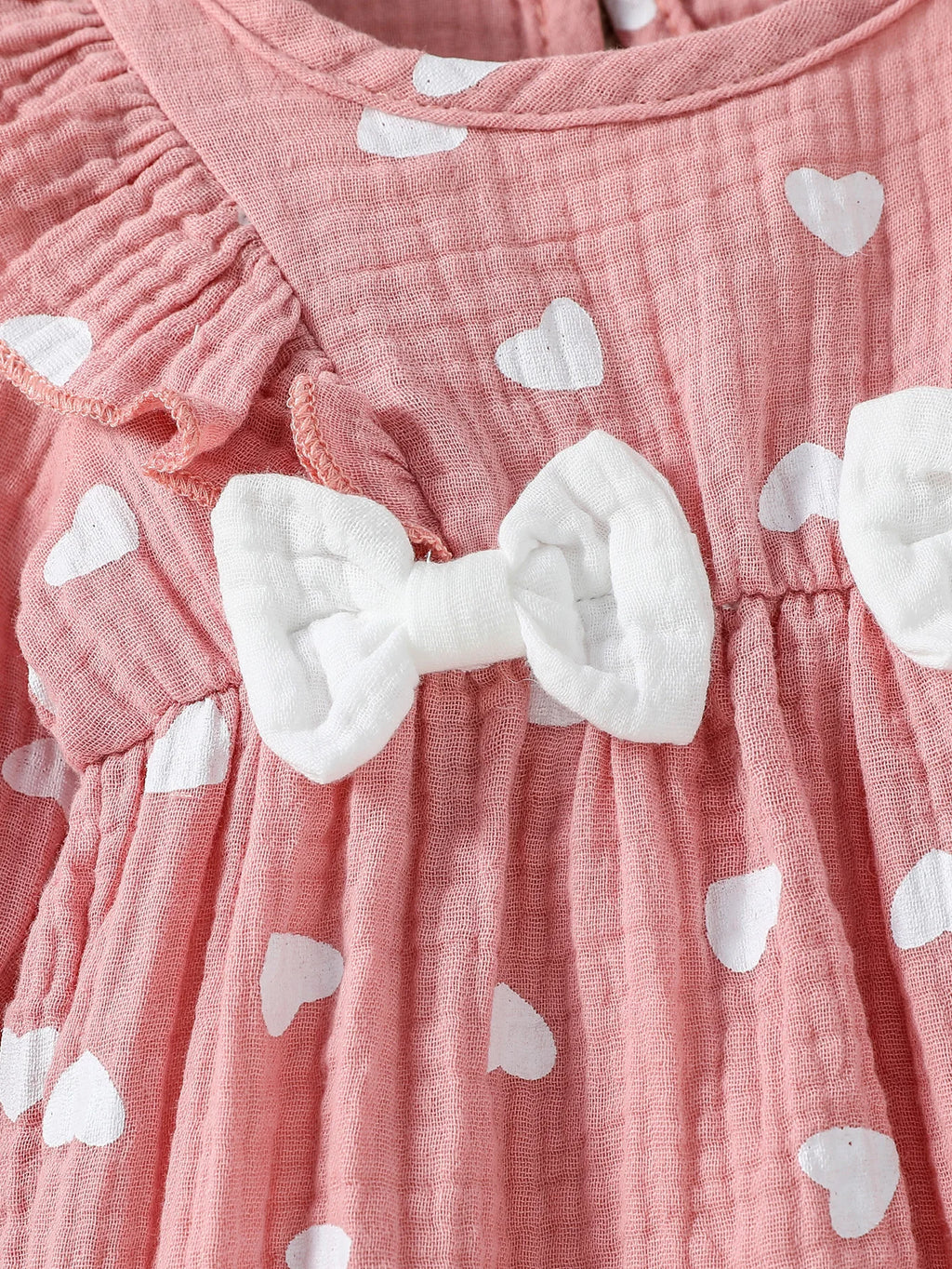 Baby Girl's Floral Jumpsuit with Headband (0–6M)