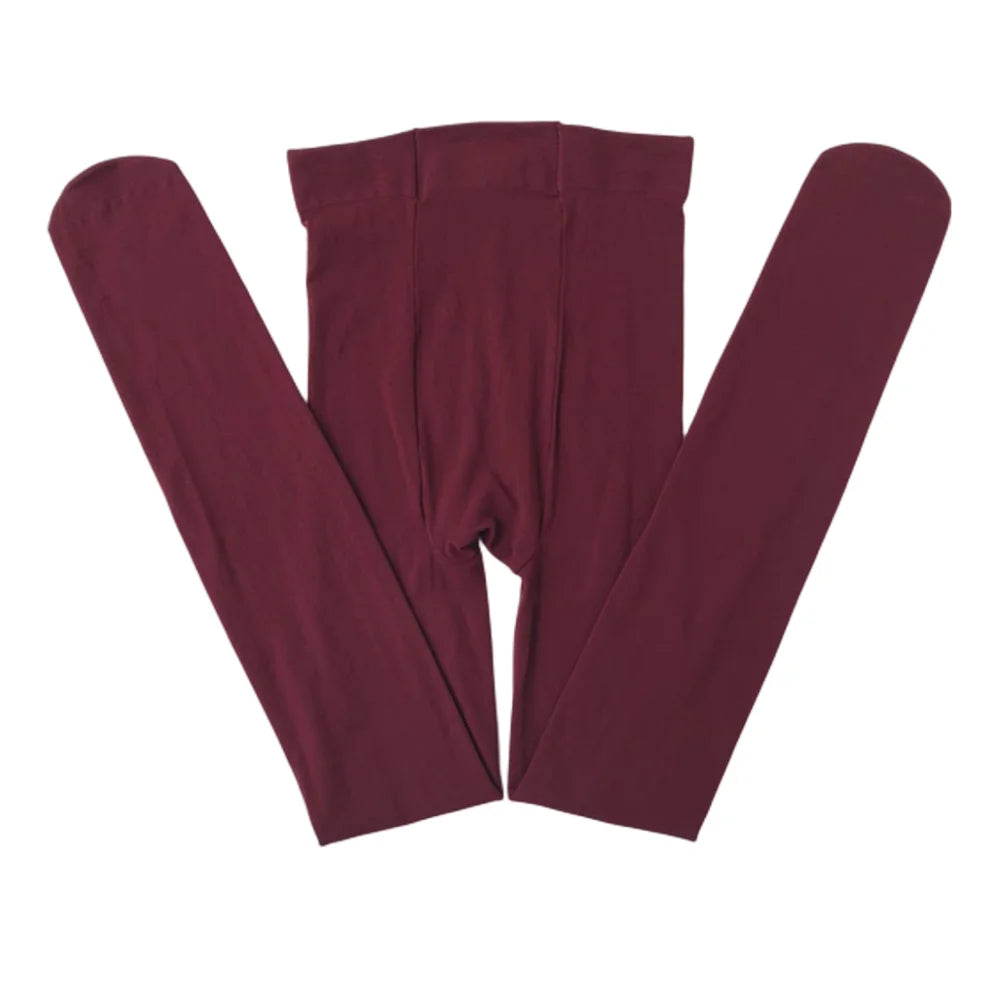 Girls Velvet Ballet Dance Tights