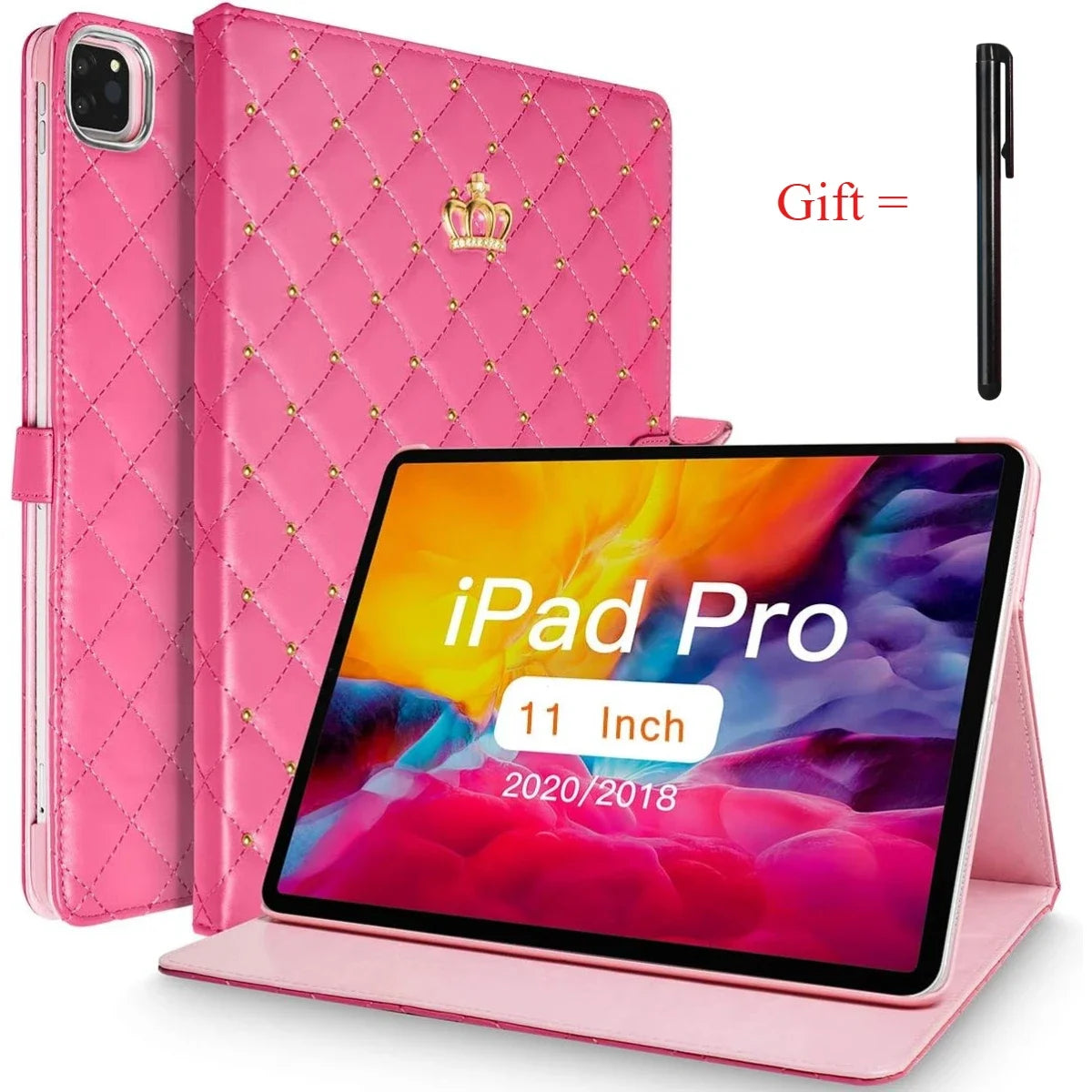 Luxury Crown Diamond iPad Case