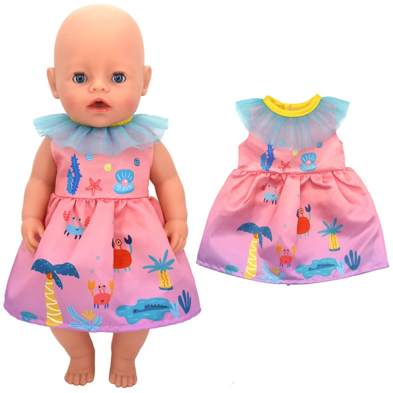 Baby Doll Clothes Set – Rompers & Outfits for 40–45cm Reborn Dolls