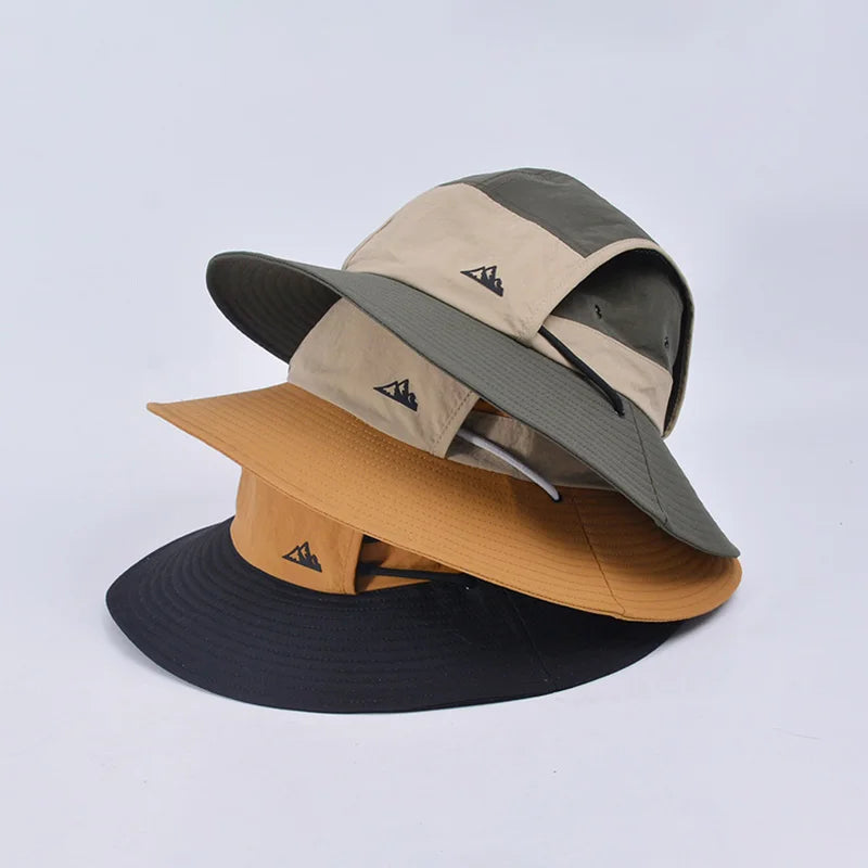 Children's Summer Bucket Hat – Sun Protection Fisherman Cap