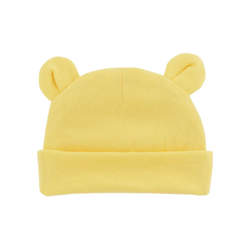 Baby Bear Hat | Soft Cotton | Newborn & Infant | Unisex