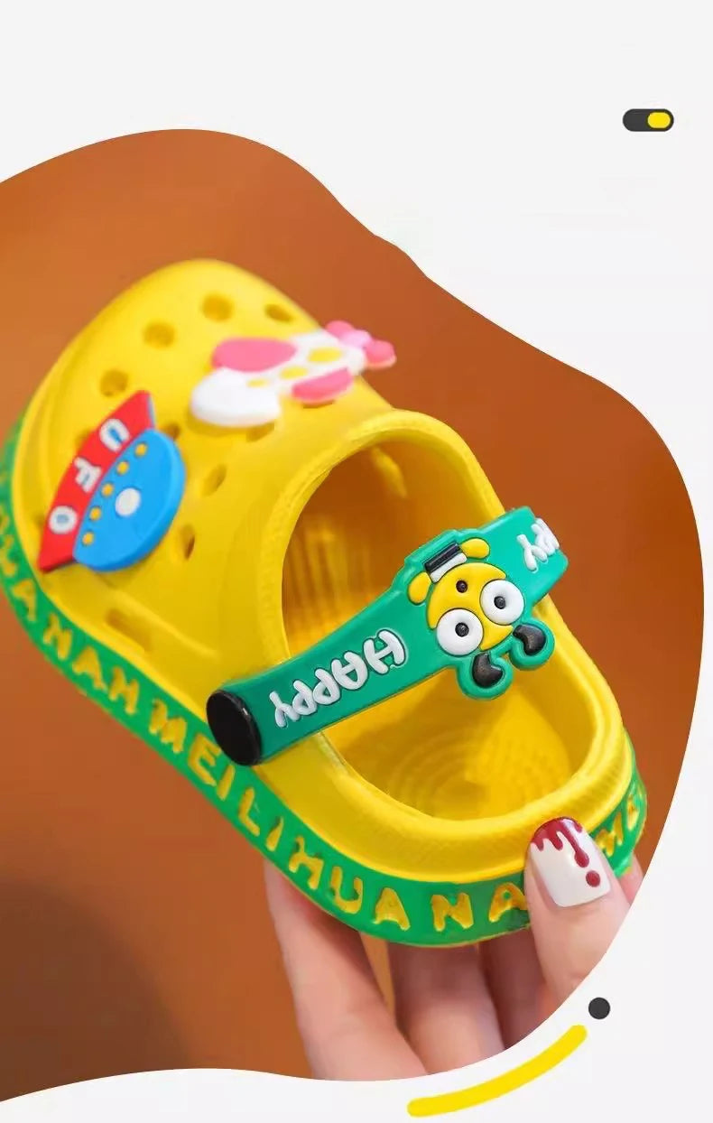 Kids Cartoon Soft-Soled Sandals (9M–5 Years)