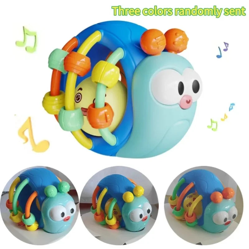 Baby Sensory Rattle Ball Toy – Soft Grip & Teether for 0–12 Months