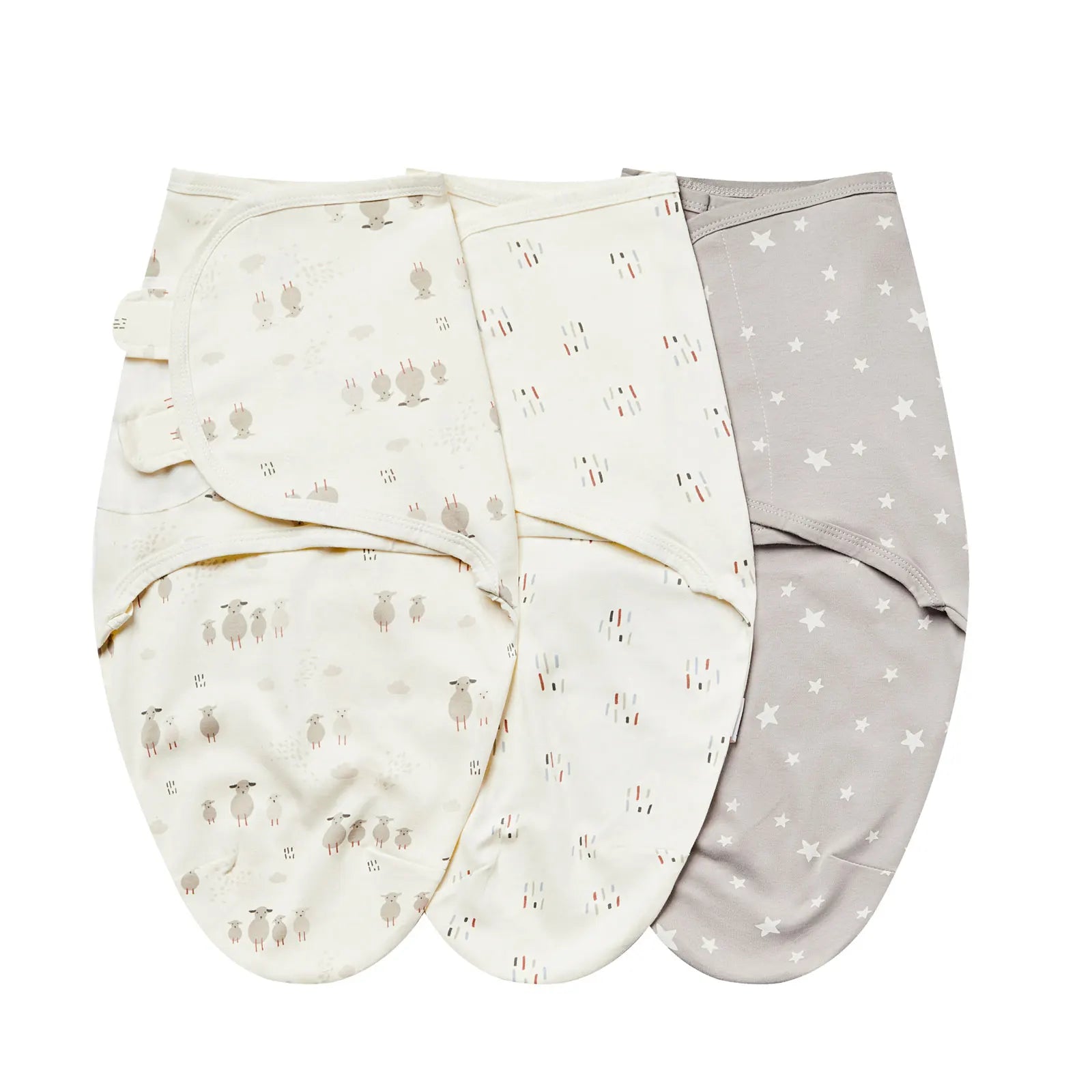 3 Piece A Suit INSULAR Cotton Baby Anti-shock Sleeping Bags Newborn Swaddle Wrap Bags Held By The Baby Anti-kick Spanned