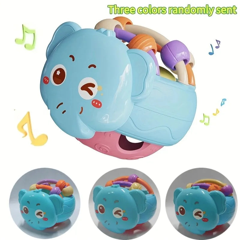 Baby Sensory Rattle Ball Toy – Soft Grip & Teether for 0–12 Months