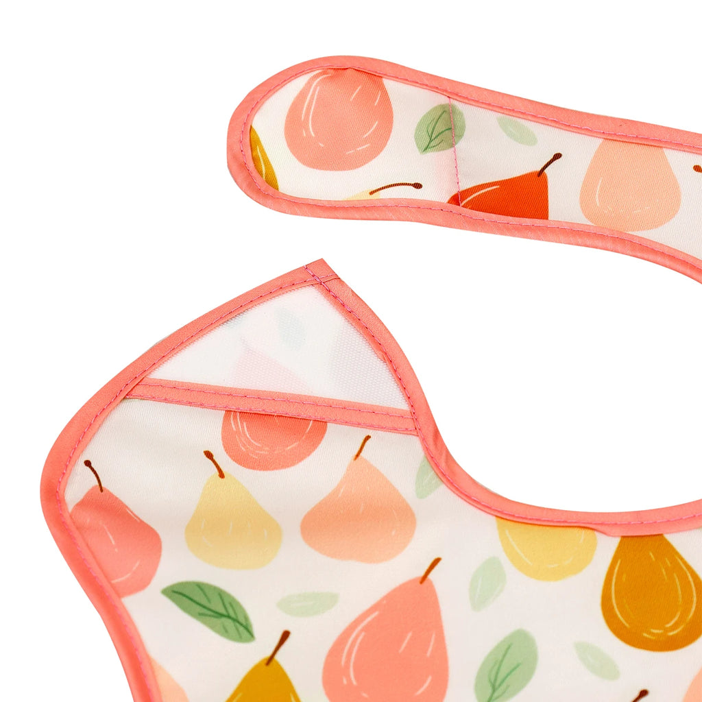 Baby Adjustable Bibs with Pocket – 3 Pack