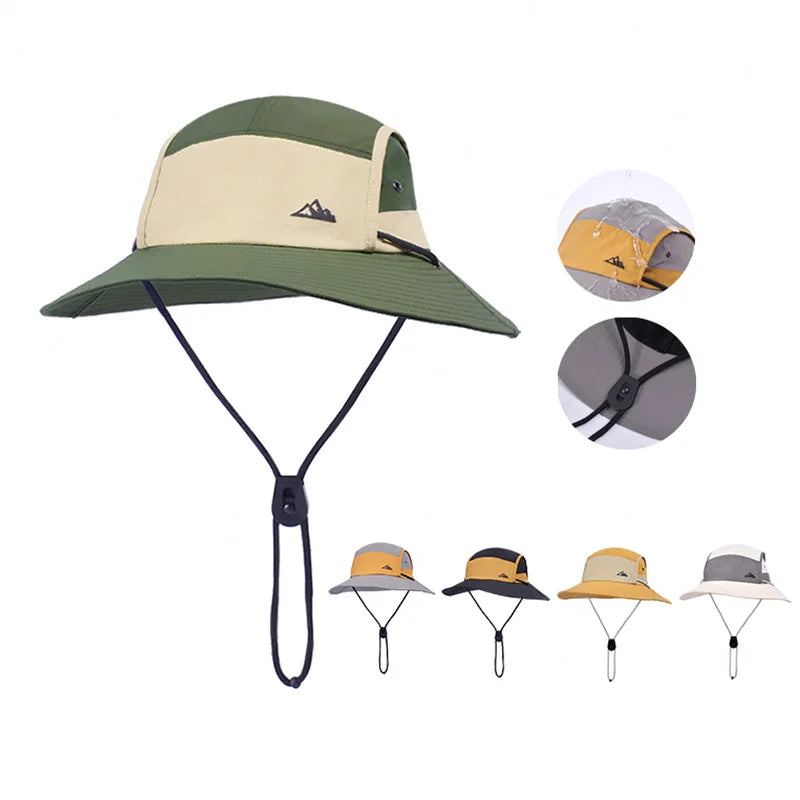 Children's Summer Bucket Hat – Sun Protection Fisherman Cap