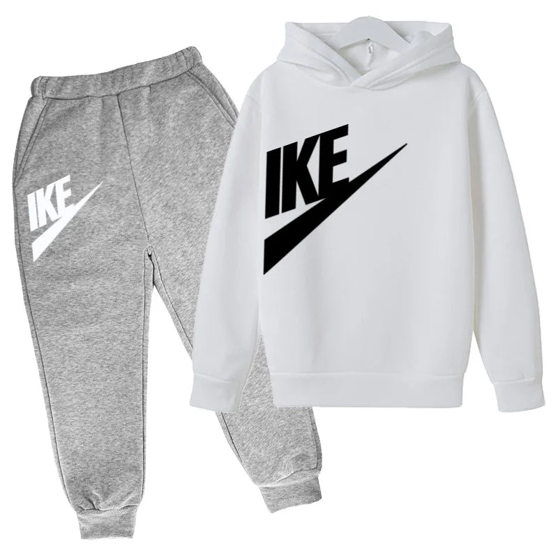 Kids Hoodie & Pants Sports Set (Ages 1–12)