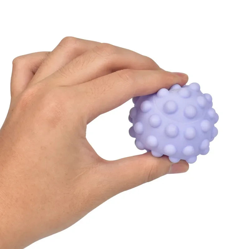 Soft Sensory Ball Set – Baby Bath & Rattle Toy
