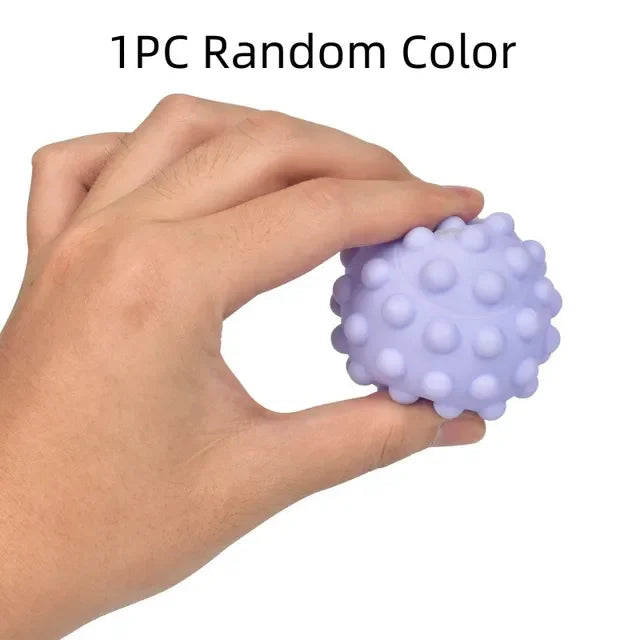 1-6PCS Baby Toys Sensory Balls for Children Hand Touch Ball Soft Massage Training Ball Infant Rattles Development Water Bath Toy