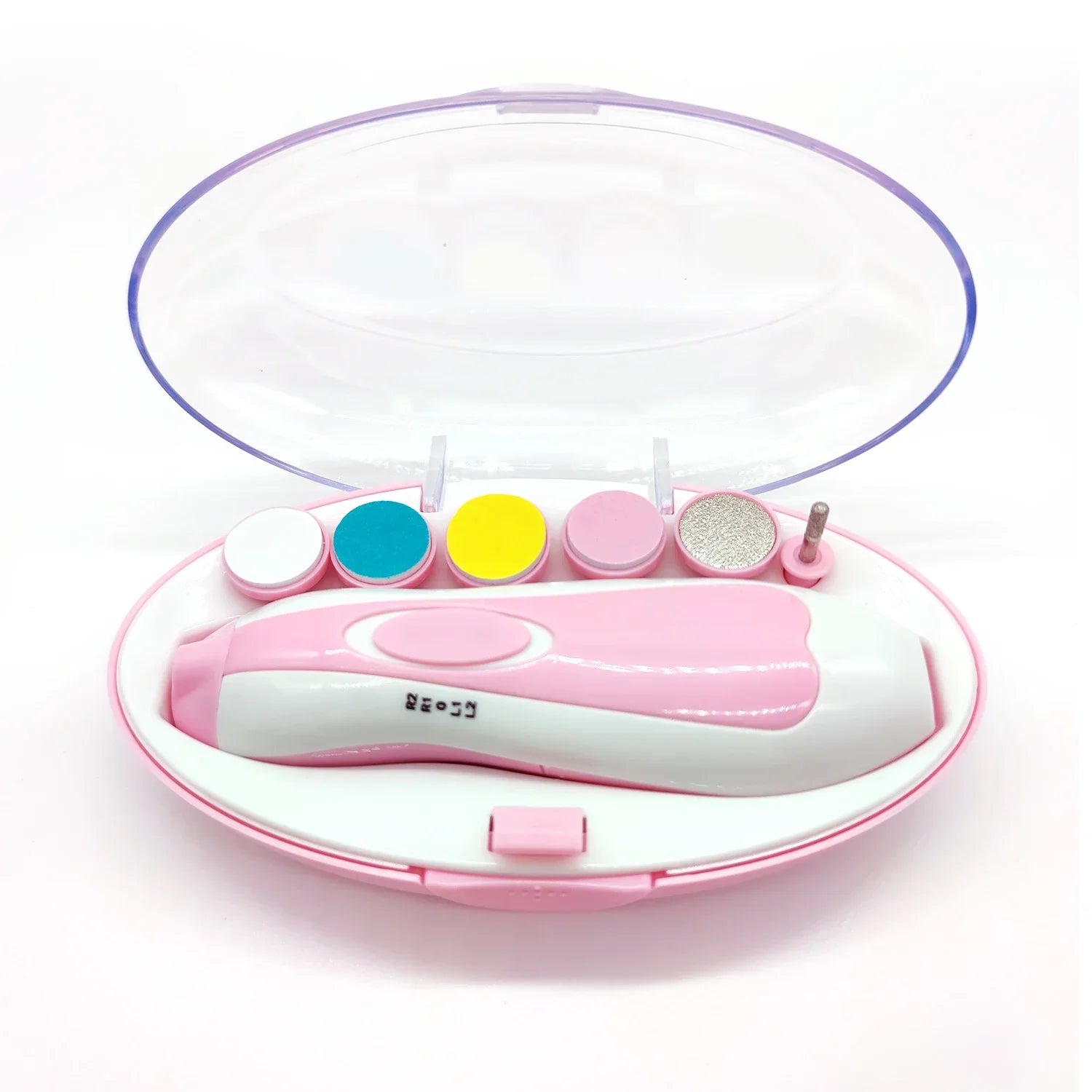 Nail Clipper Toddler Toenail Care Set  Electric Baby Nail File Nail Scissors Blue Pink Boys Girls Safe Not To Hurt Baby Hands