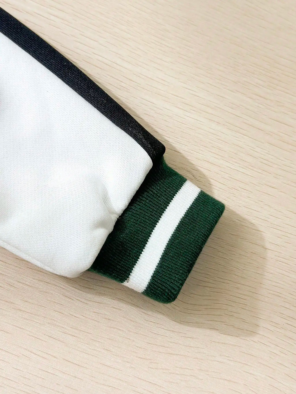 Baby Boy White Lapel Printed Shirt