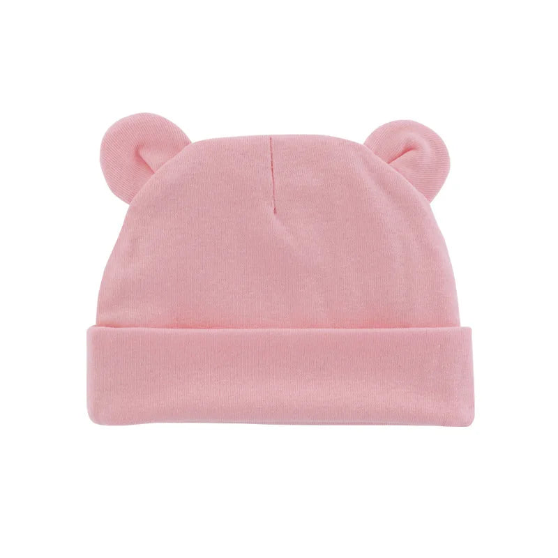 Baby Bear Hat | Soft Cotton | Newborn & Infant | Unisex
