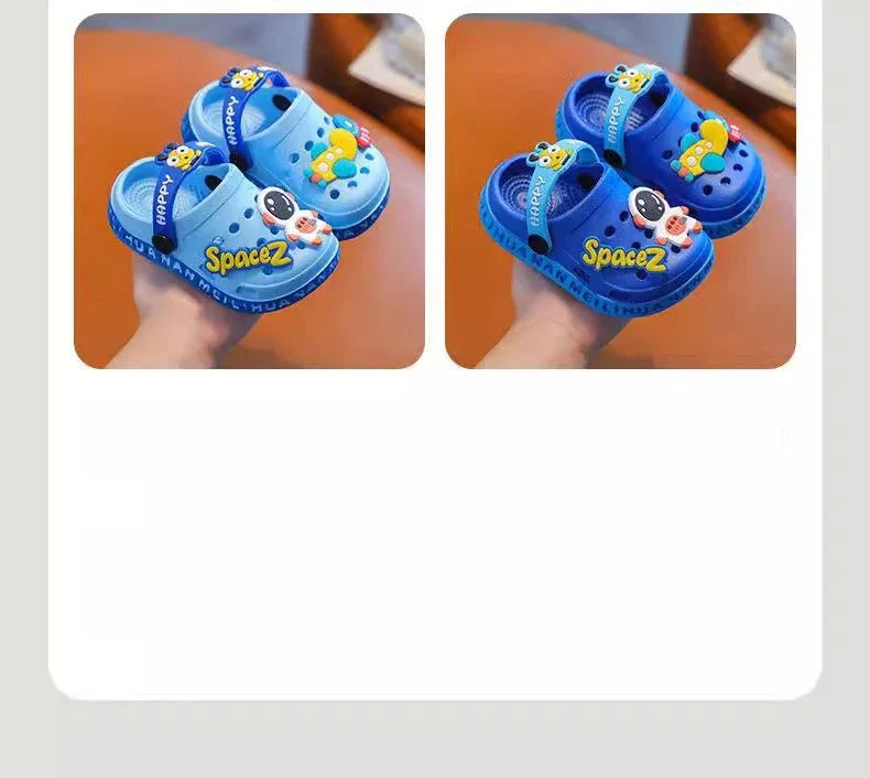 Kids Cartoon Soft-Soled Sandals (9M–5 Years)