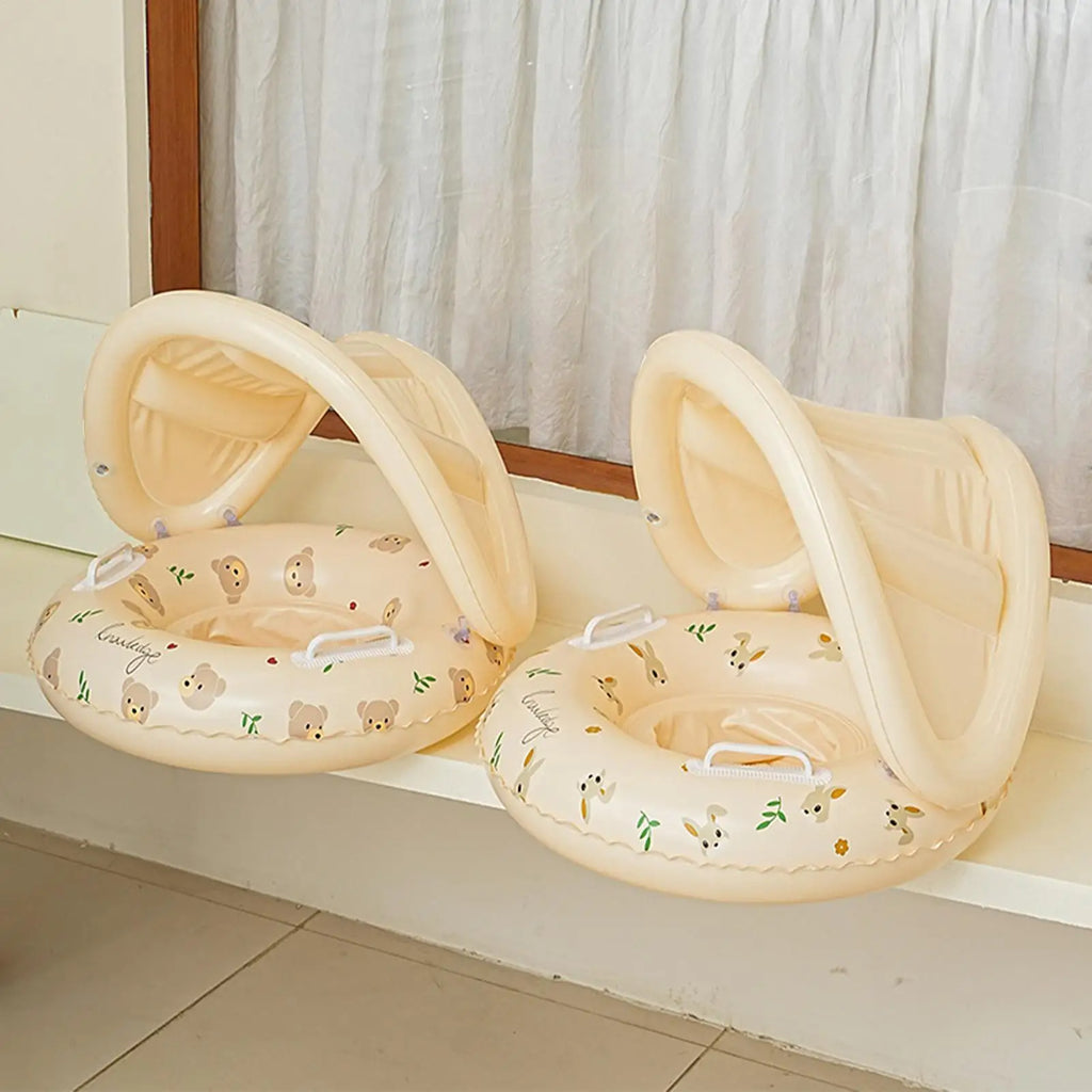 Baby Pool Float with Sun Canopy