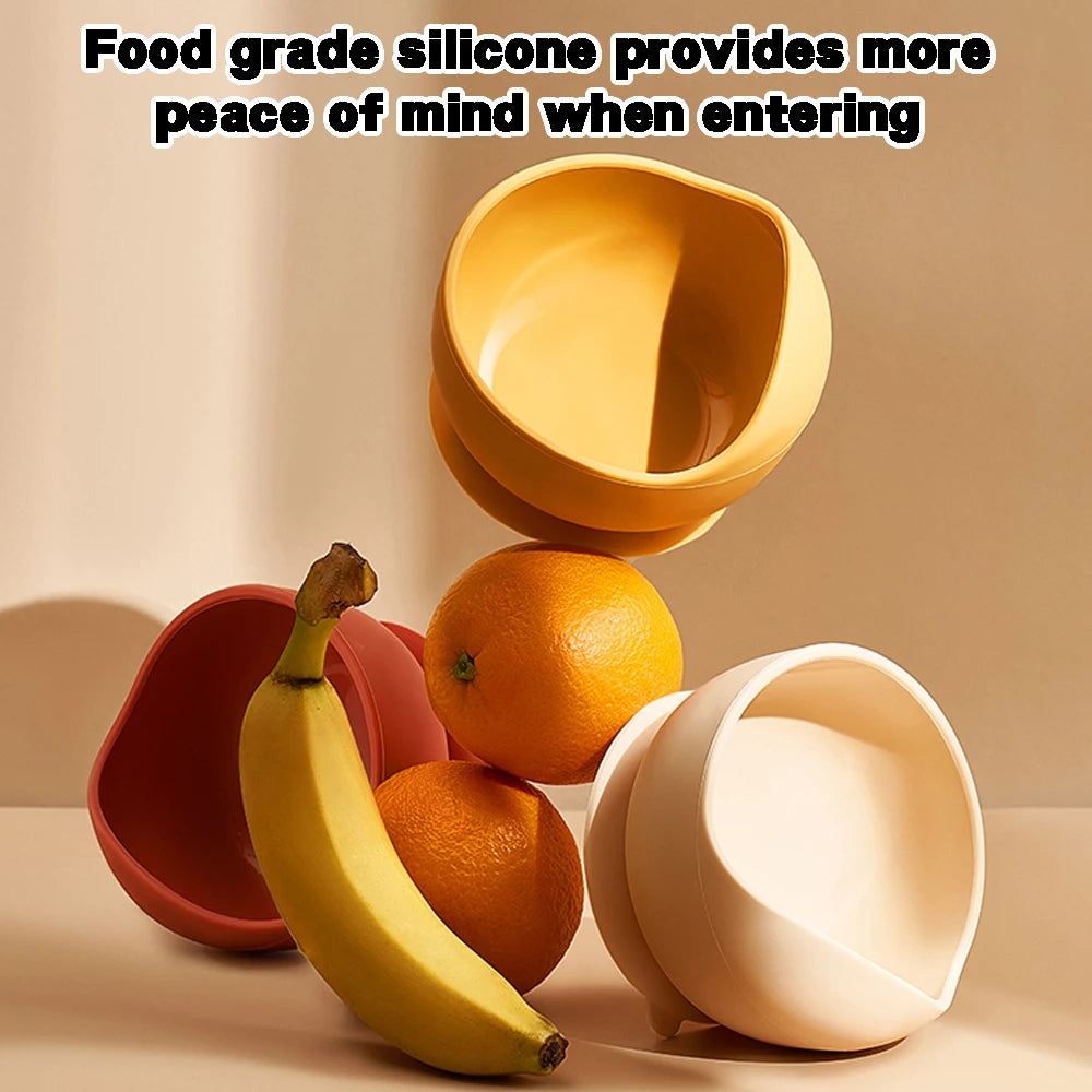 Baby Silicone Suction Bowl | BPA-Free Non-Slip Feeding Bowl for Infants & Toddlers