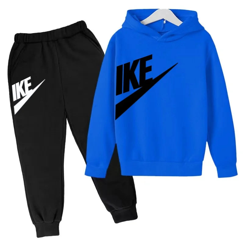 Kids Hoodie & Pants Sports Set (Ages 1–12)
