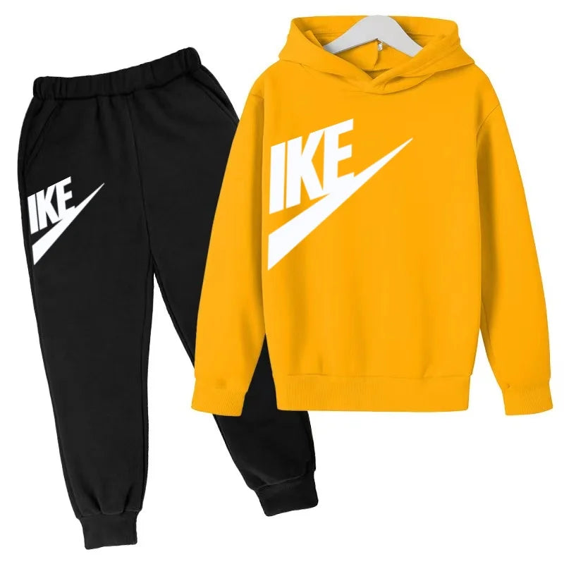 Kids Hoodie & Pants Sports Set (Ages 1–12)