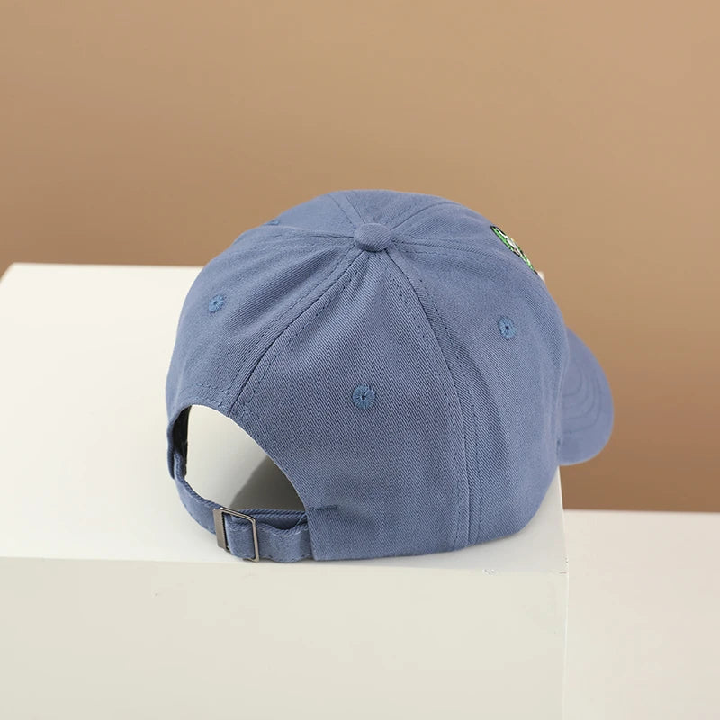 Kids Adjustable Cotton Baseball Cap – Sporty Summer Hat for Ages 2–8