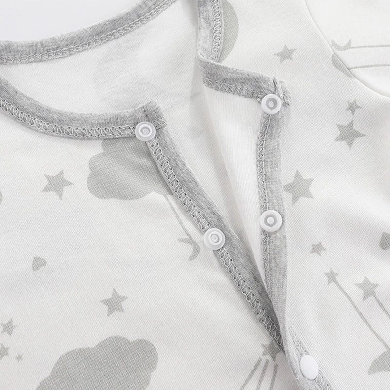 Baby Cartoon Bodysuit - Spring & Summer (0-9M)