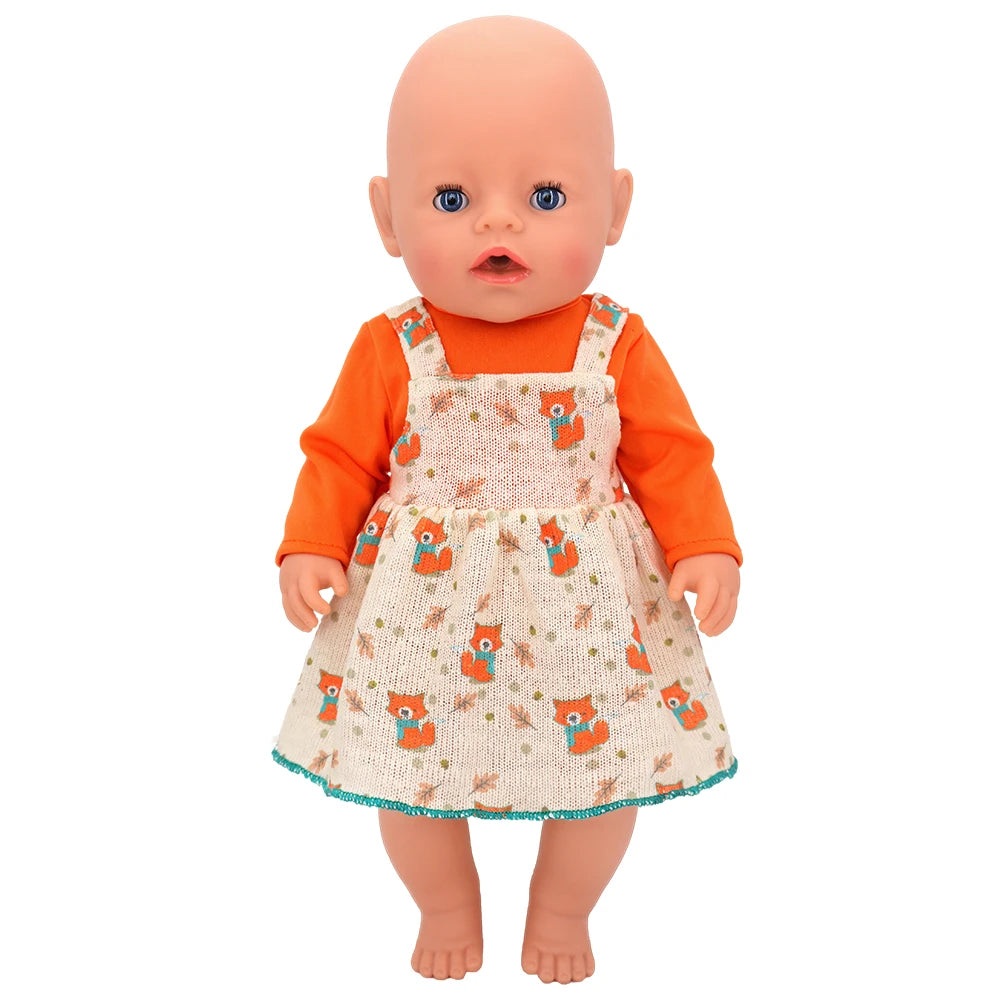 Baby Doll Clothes Set – Rompers & Outfits for 40–45cm Reborn Dolls