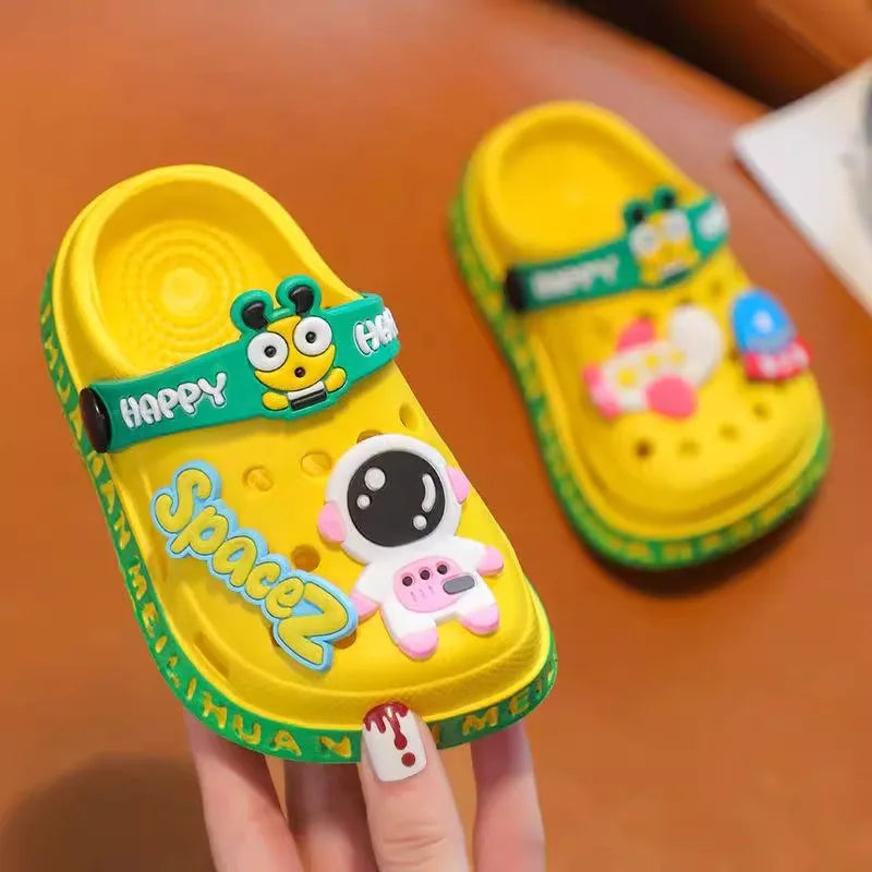 Kids Cartoon Soft-Soled Sandals (9M–5 Years)