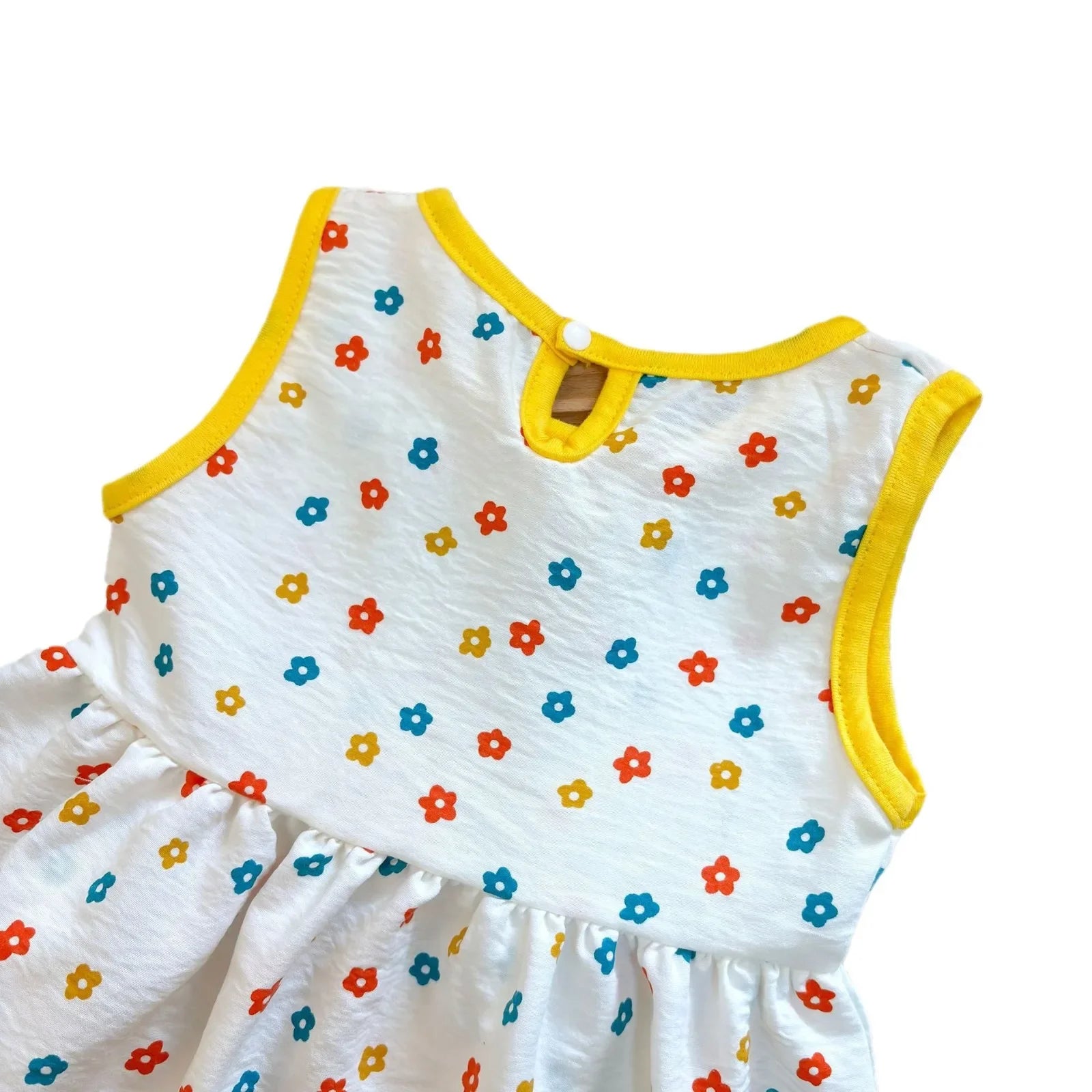 Baby Girl Printed Sleeveless Princess Dress