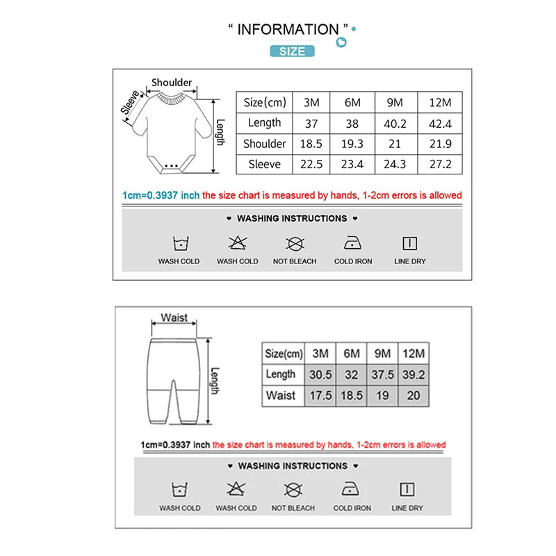 Baby Unisex Bodysuit & Pants Set | 8-Piece Long Sleeve Cotton Set