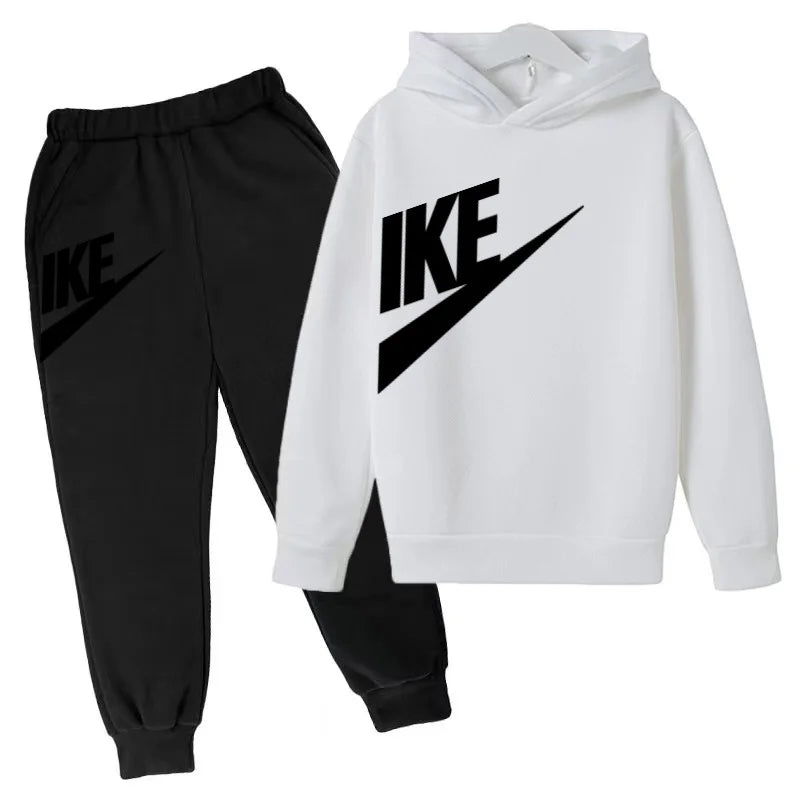 Kids Hoodie & Pants Sports Set (Ages 1–12)