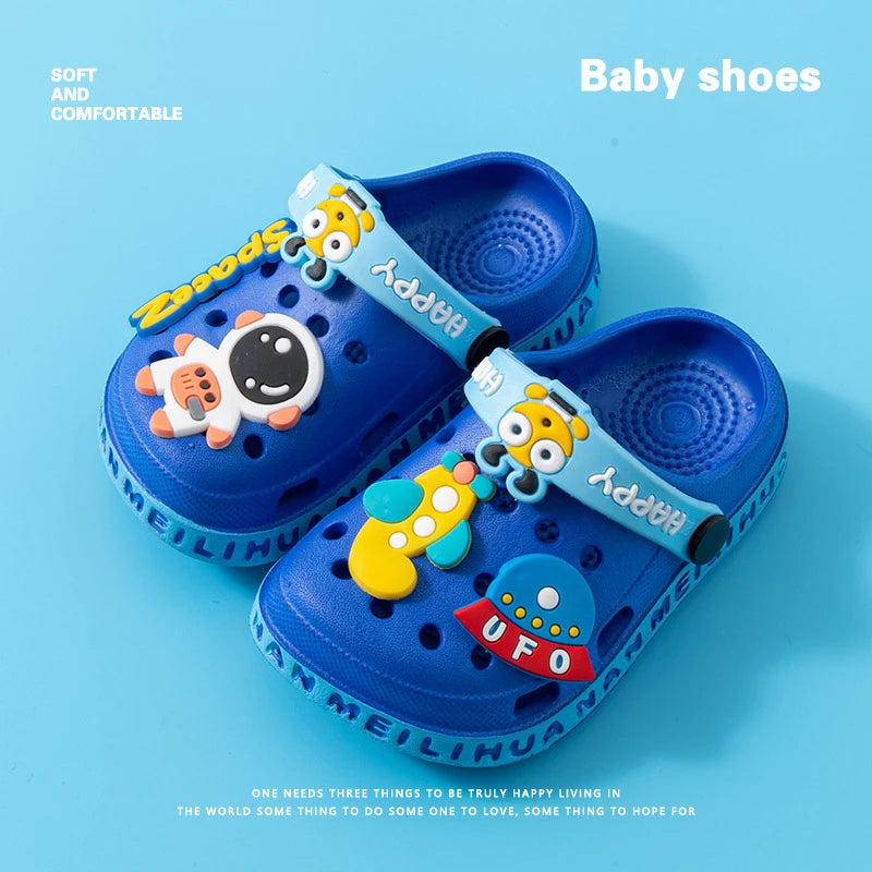 Kids Cartoon Soft-Soled Sandals (9M–5 Years)