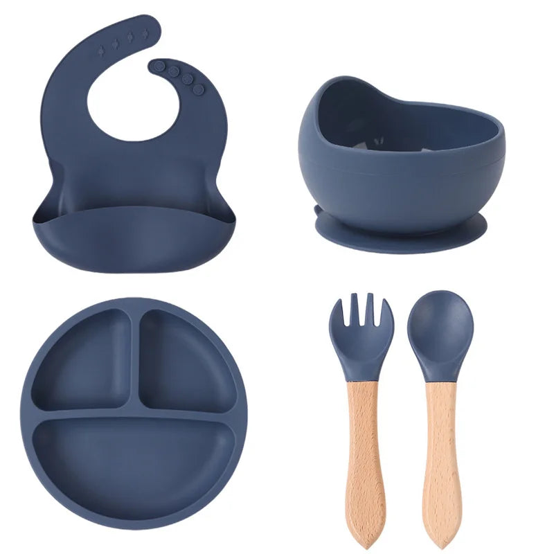 Baby Silicone Tableware Set