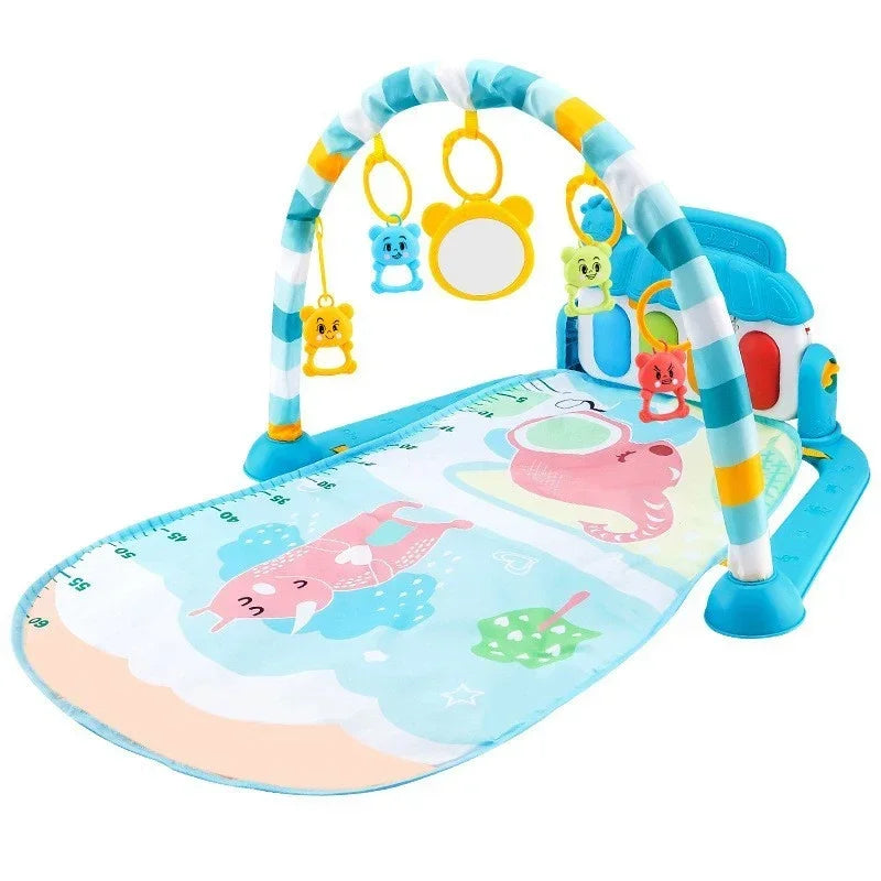 Baby Activity Gym with Musical Piano Play Mat