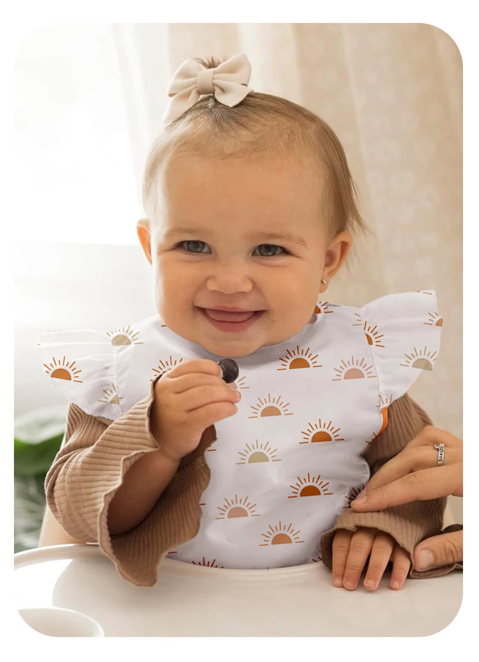 Baby Feeding Bibs with Pocket – 2 Pack
