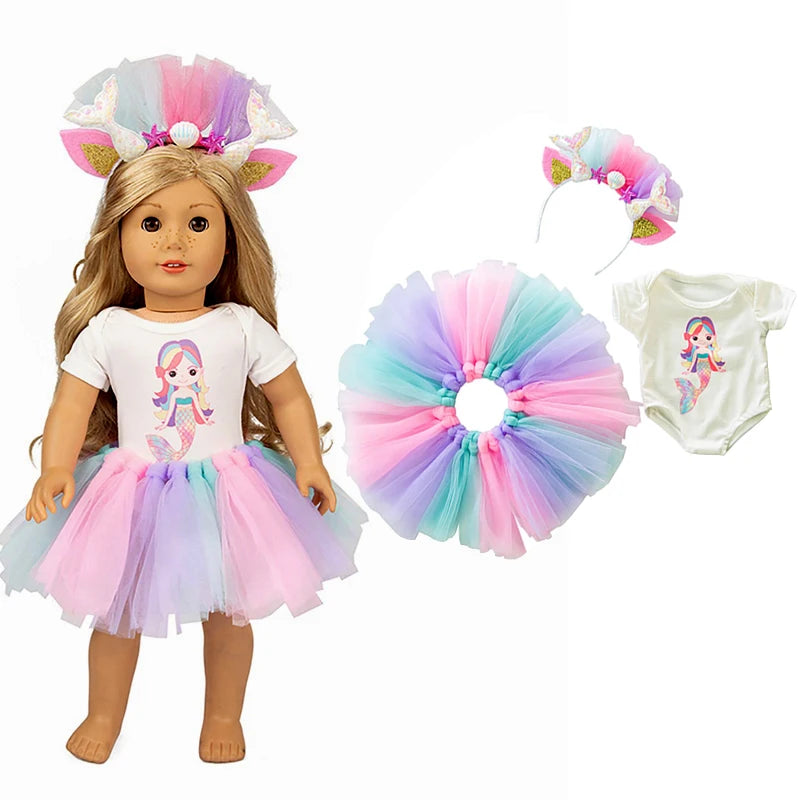 Baby Doll Clothes Set – Rompers & Outfits for 40–45cm Reborn Dolls