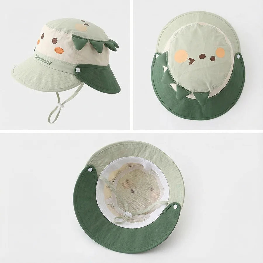 Baby & Kids Summer Knit Bucket Hat – Unisex Sun Protection Cap