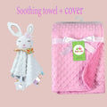 Personalised Soft Plush Baby Blanket with Name – Custom Newborn Gift