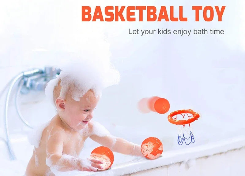 Mini Basketball Bath Toy Set for Toddlers – Fun Water Play